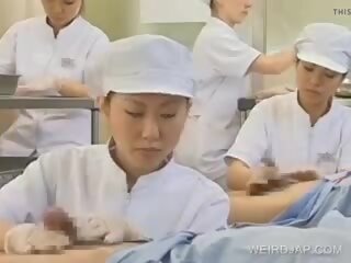 Giapponese infermiera lavoro pelosa pene, gratis sporco film b9