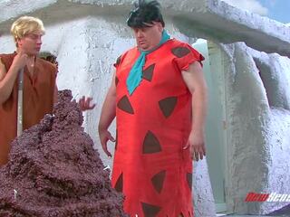 The Flintstones a XXX Parody: Blowjob x rated film feat. Hayden Winters by FapHouse