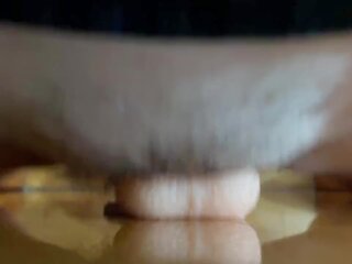 I'm Back: Tight Pussy & Fucking a Dildo Porn Video