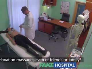 Fakehospital محبوب مع القاتل هيئة اشتعلت في الة تصوير الحصول على مارس الجنس