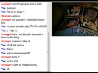 Super Teen lassie Omegle Webcam Playing