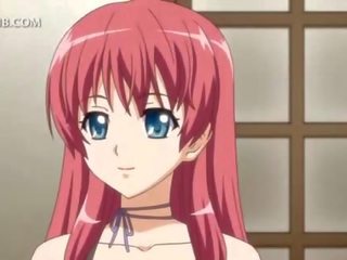Naken fristende anime rødhårete i hardcore anime scener