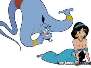 Aladdin i jaśmin xxx klips parodia